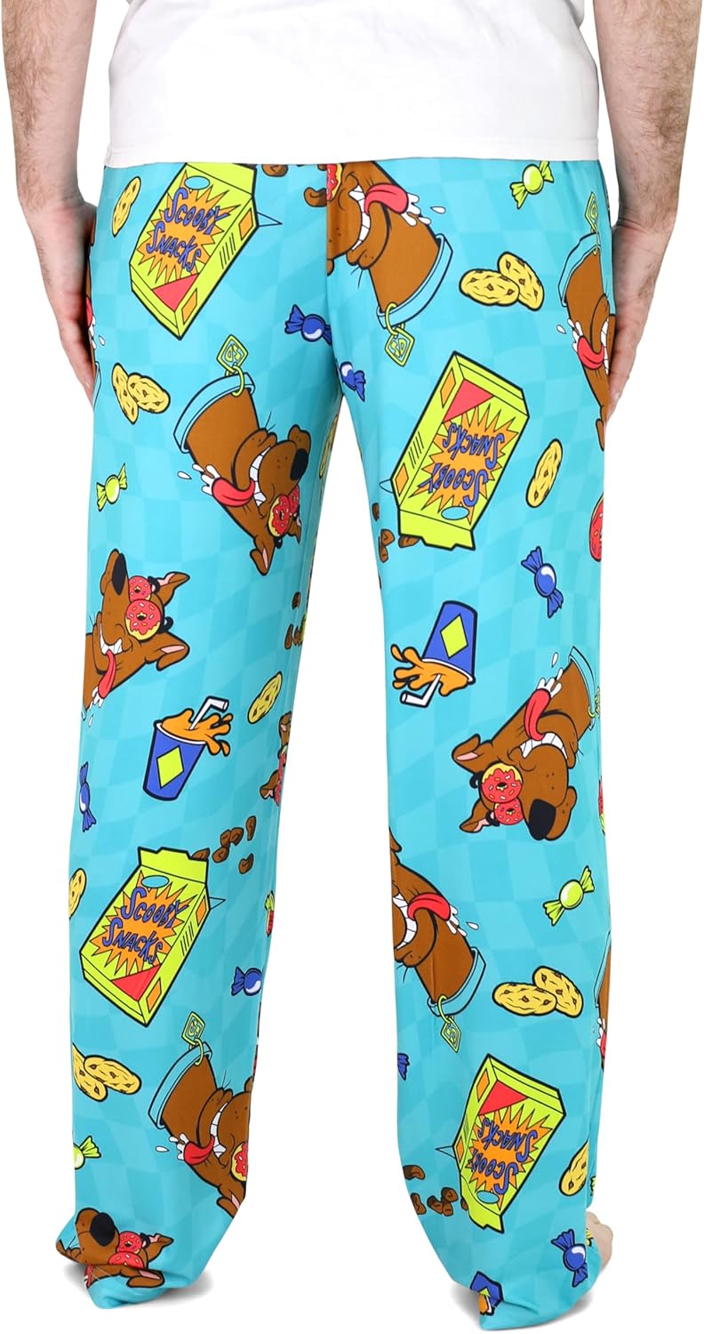 Briefly Stated Scooby Doo Pajama Pants for Men, Performance Cartoon Pajama Bottoms for Adults, Scooby-Doo PJs, S-M-L-XL - Image 2